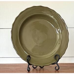 Maize Dinner Plate Welcome Home by Home & Garden Party Replacement Discontinued